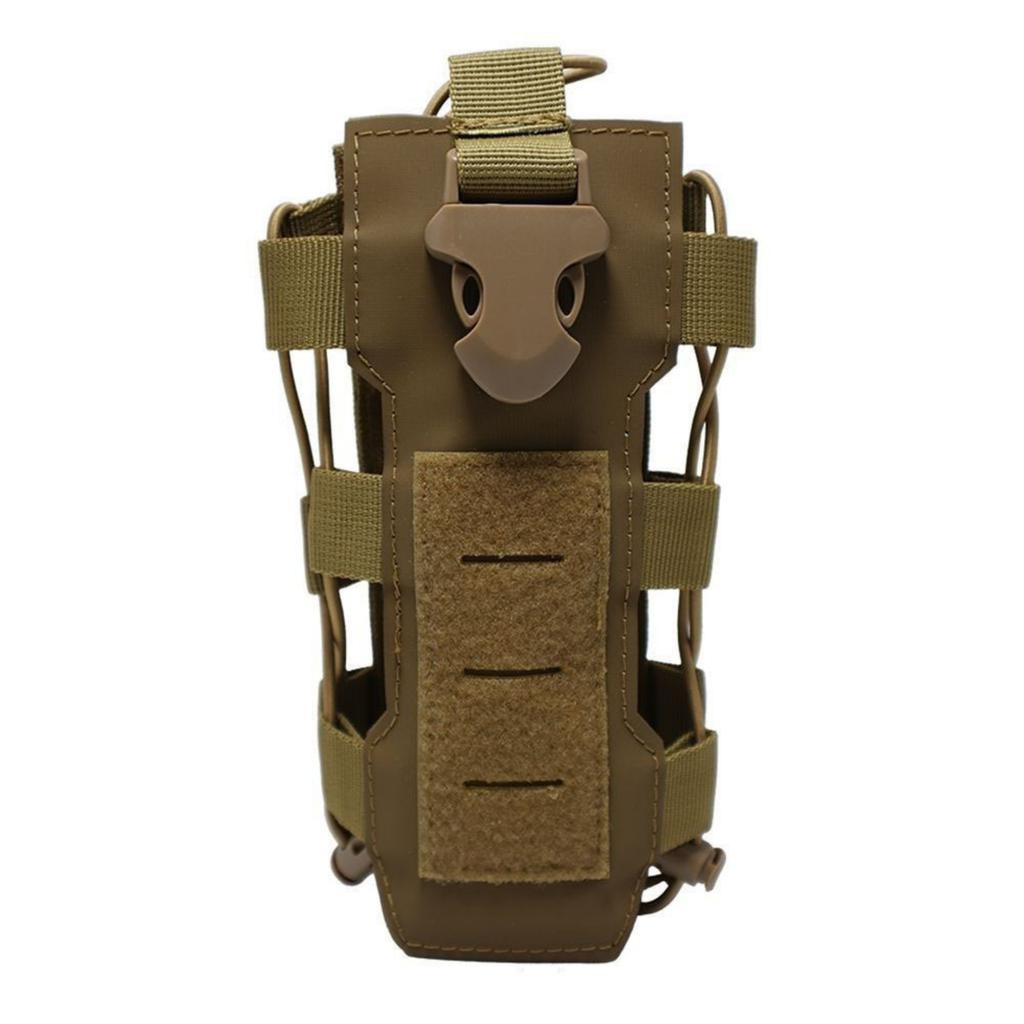  Molle Pouch Water Bottle Bag Holster Outdoor Camping Hunting Drawstring Bottle Kettle Holder Carrier Pouch