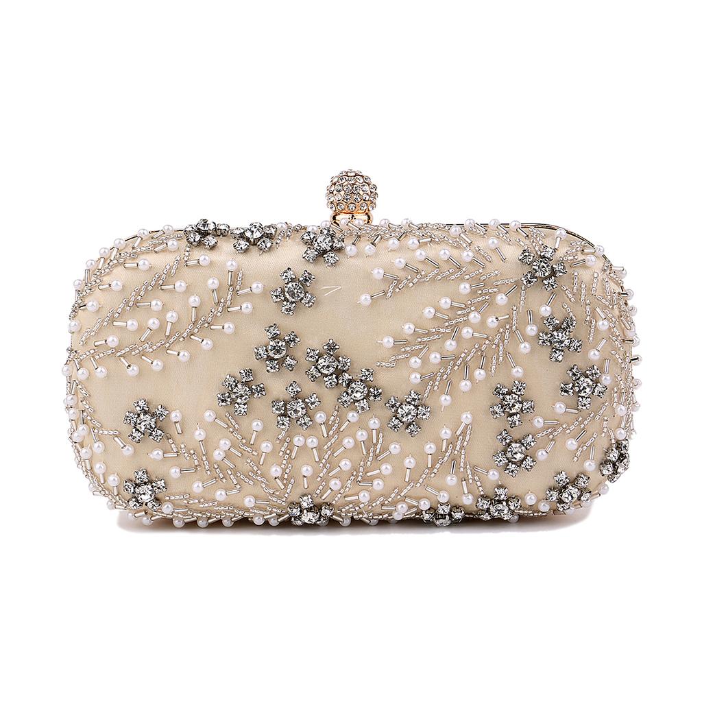 Satin Diamonds Party Hight Quality Women Day Clutch Diamonds Gift Wedding Evening Bags Arrival Shoulder Chain Purse