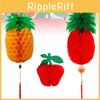 Vibrant Pineapple Apple Lanterns Perfect For Chinese New Year And Festive Home Decorations