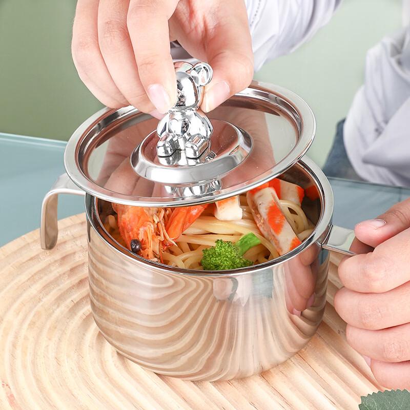 abay 304 Stainless Steel Kids Bowl with Lid