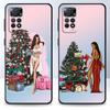 Frohe Weihnachten Mädchen Baum Silikon Funda Hülle Coque für Realme 6 5 9i 8i 7 5s V25 6s Narzo 7i 8 9 Pro 8 9 5G SE C17 7Pro 9Pro