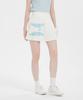 I Parka Folding Deco White Pleated Skirt