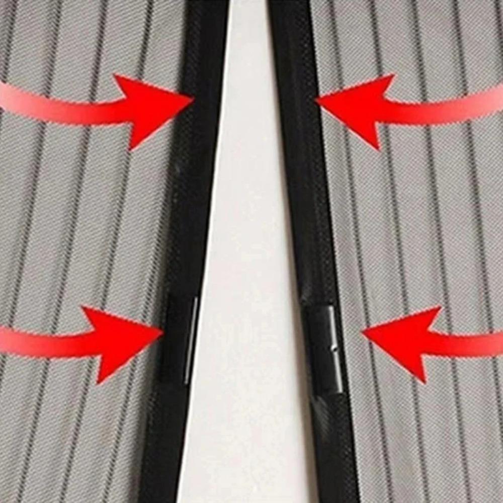 Magnetic Door Curtain Anti Mosquito Insect Net Summer Fly Screen Net Punch-Free Mosquito Nets For Window Invisible Mesh Gauze