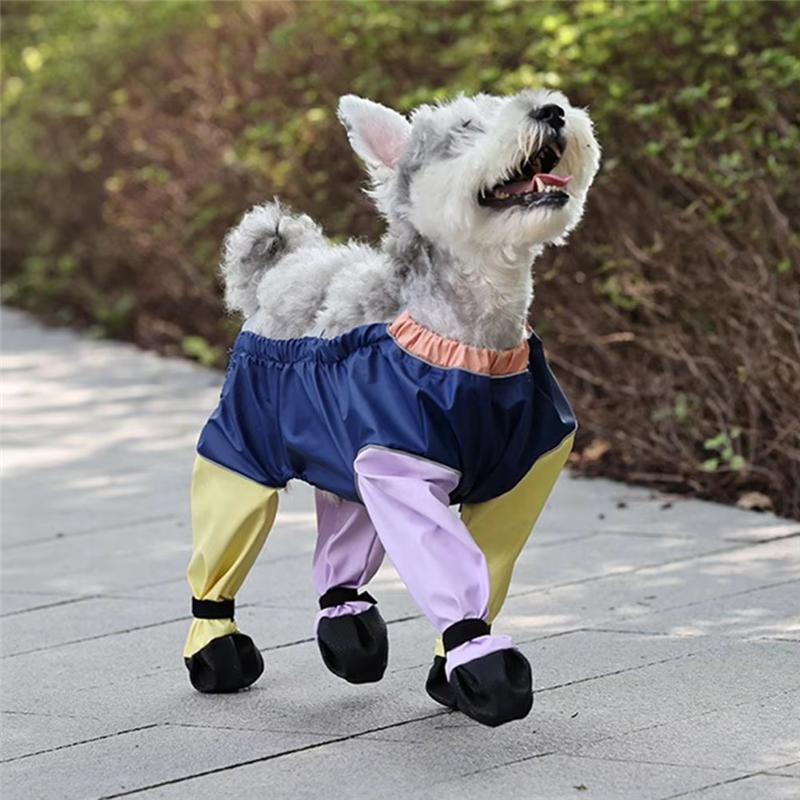 Practical-Dog Shoes Leggings Dirty-Proof Suspender Boot Waterproof Dog Anti-Slip Pet Paws Protector For Outdoor Walking