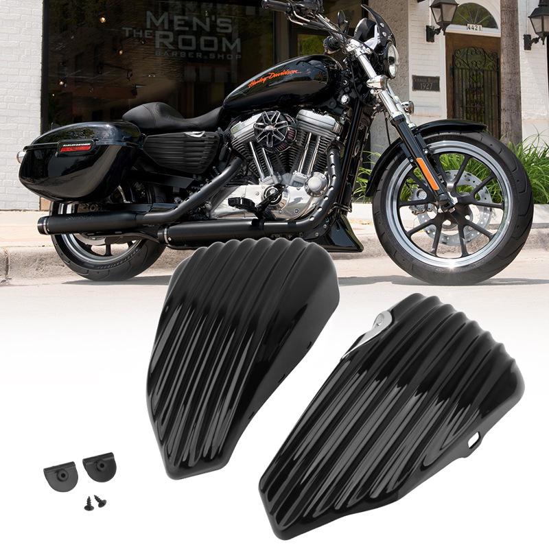 Left Side Battery Cover Panel for Harley 883/1200/48 Motorcycles