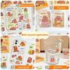 Stationery Capybara Handbook Stickers Cartoon Cartoon Decorative Stickers Cute Capybara Sticker