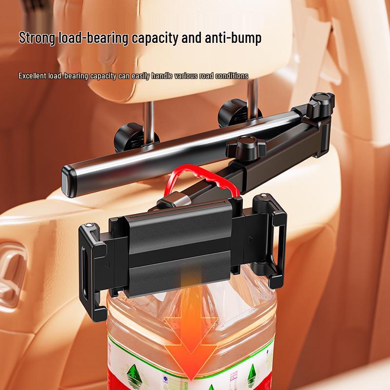 Retractable Car Headrest Tablet & Phone Holder