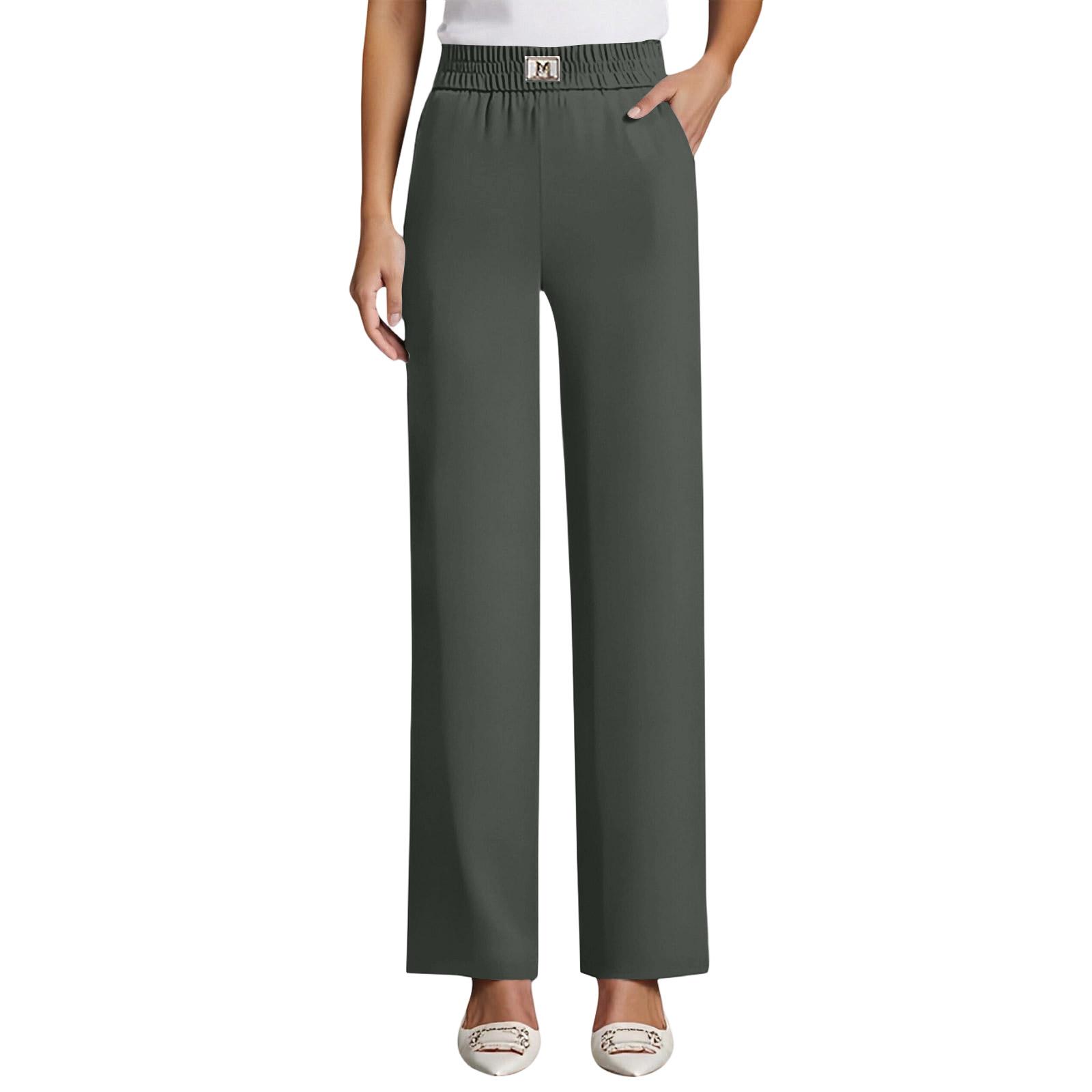 

Women s Fashion Color Pocket Perfect High Waist Stretch Pants XL
