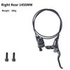 HASSNS E4 Hydrauliczne Chłodzenie Hamulców 4-Tłoczkowe Hamulce MTB Hamulce Roweru Górskiego 800/1450MM Z Tarczami 160mm Akcesoria Rowerowe
