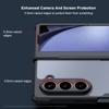 XUNDD For Samsung Galaxy Z Fold6 5G Case TPU+Acrylic Precise Cutouts Phone Cover with Screen Film/Protective Bar