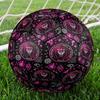 Inter Miami CF Football Club Indoor Size 5 Soccer Ball Colorful Machine Stitched PVC Competition Ready Durable High-Bounce