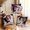 Anime DDAN DA DAN Various Sizes Square Pillow Case For Car Home Bedchamber Decor