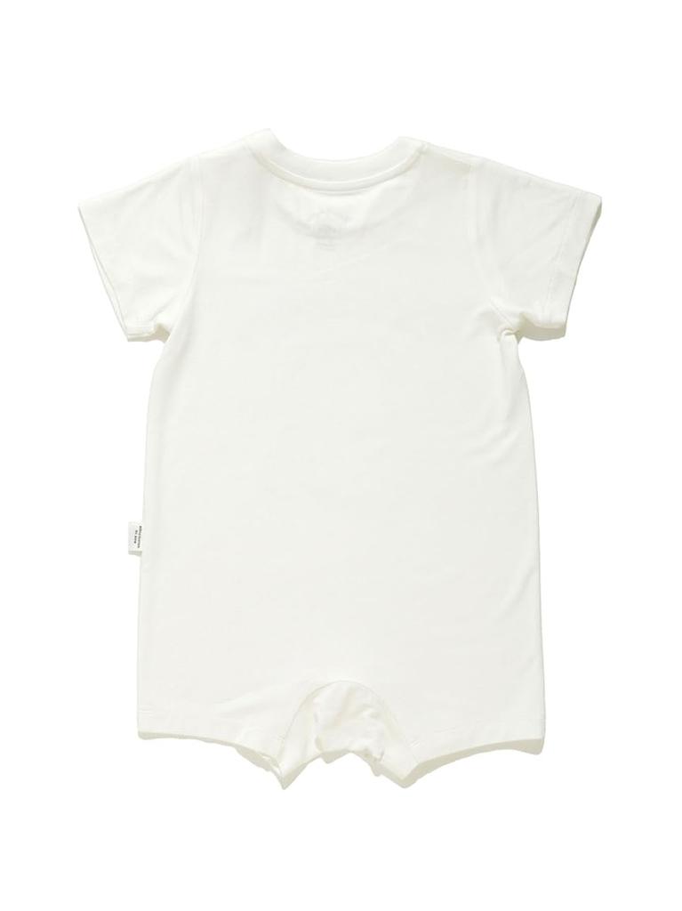 BABY Sleeping Dog Romper PBCO252672 OWHT 80 [Gelato Pique]