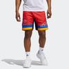 Adidas Basketball Performance Shorts Men Bottoms Fluorescent-Red H16552