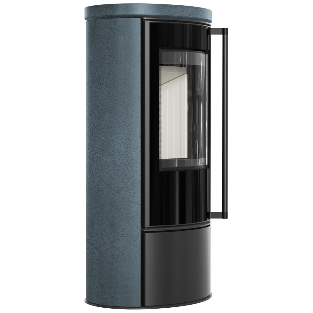 KRATKI ERIK Ø150 5.5 kW SERPENTINO Ceramic Stove with Ceramic Lid