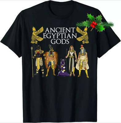 Ancient Egyptian God Egypt Mythologys Deity Anubis TShirt New 100 Cotton ONeck Short Sleeve Casual Unisexs Tshirt Size S3XL