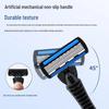 Six-Layer Razor Stainless Steel Shaver for Men with Multi-Layer Shaving Head