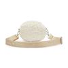 Champion Furry Series Cute Big C-Logo Color Block Trendy Versatile Fabric Mini Shoulder Bag Round Crossbody Bag Unisex Bags U3DACPU22