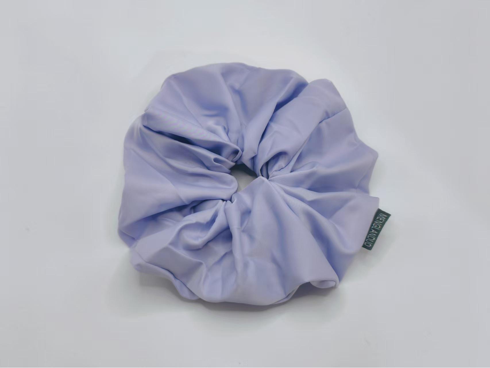 

French Matte Satin Scrunchie: Versatile High Elasticity Hair Tie for Autumn/Winter