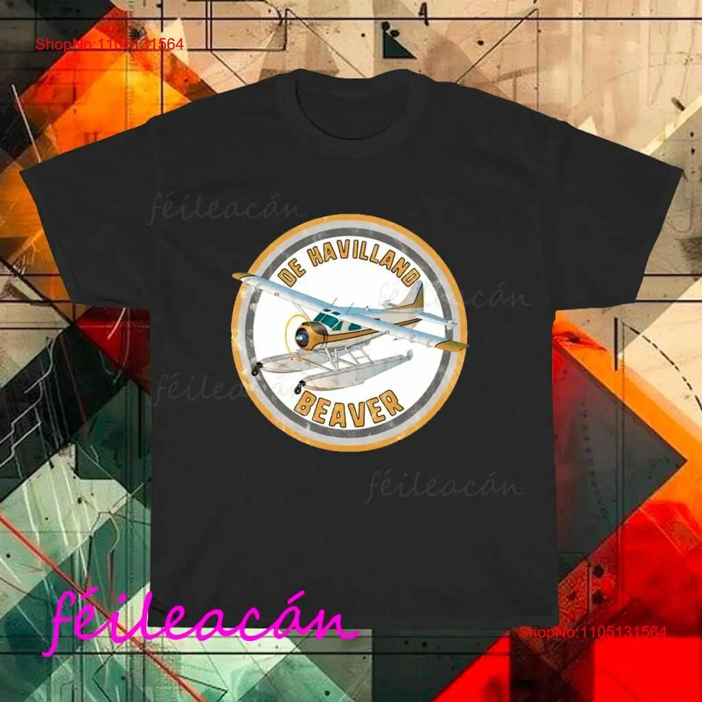 Brand New De Havilland Aircraft Logo American T Shirt Funny Size S To 5xl Vintage Washed Versatile Homme Designer Clothes