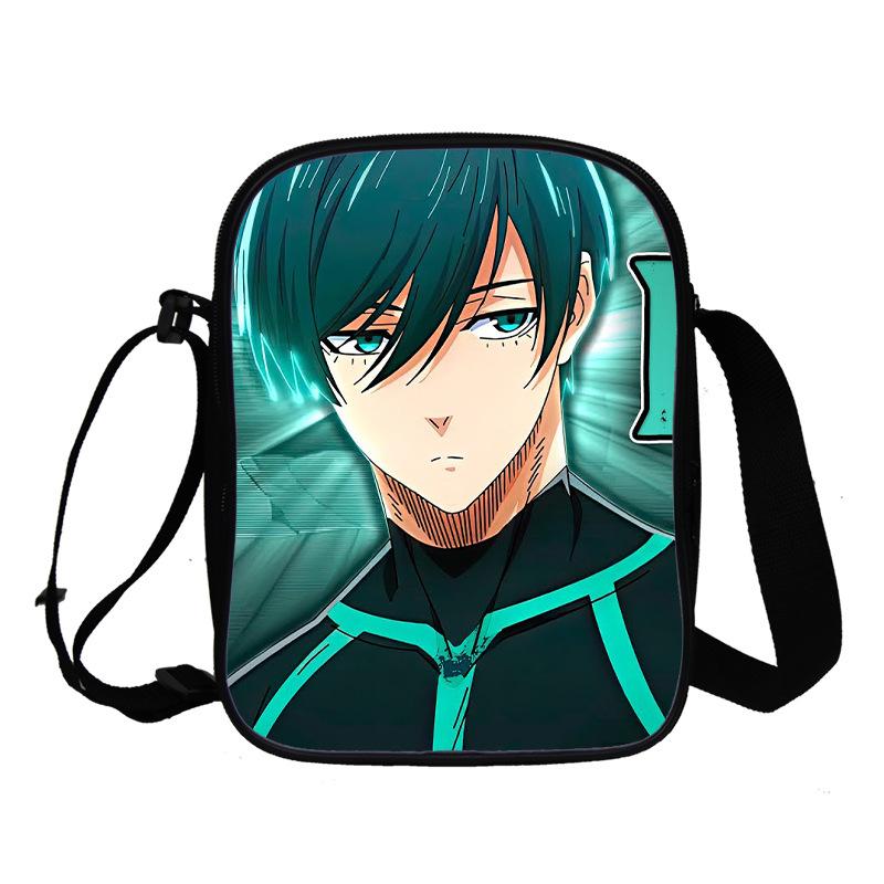 Neue Blaue Gefängnis Animation Peripherie 3D Vollfarbdruck Tragbare Umhängetasche Teenager Crossbody Tasche