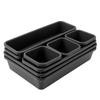 Storage Drawer Storage Box Kitchen Bathroom Storage Trays Sundries Jewellery Holder Make Up Organizer Box 8pc/set Closet  Cover