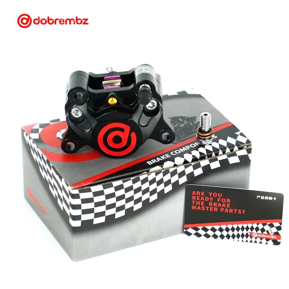 Universal Motorcycle 84mm CNC Aluminum 32mm*2Piston Brake Disc Caliper For Honda Suzuki Yamaha RSZ JOG NIU Scooter Dirt Pit Bike