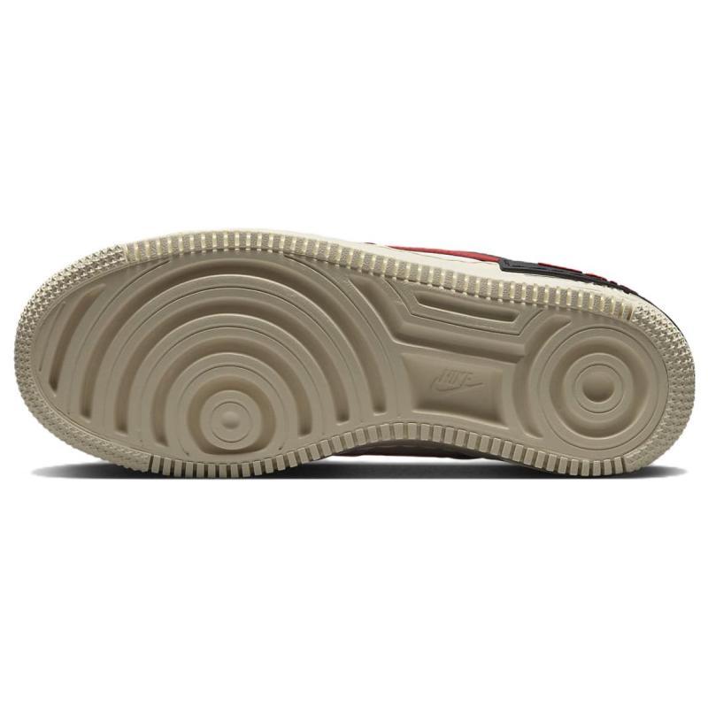 Nike Air Force 1 Low Shadow Summit White University Red Black Women's Sneakers DR7883-102