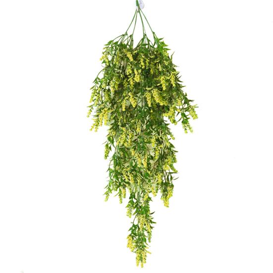 1 stk kunstig lavendel falske blomstervegg hengende vinranker rotting bryllupsfest dekor
