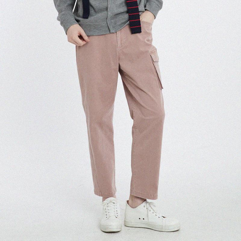 CUSTOMUS Single 3D Pocket E-Band Washed Straight Fit Pants Cxs24Fwpt803 Pin
