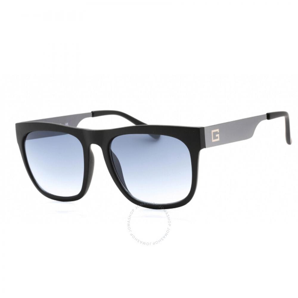 

Guess Factory Синие квадратные мужские солнцезащитные очки с градиентом GF0188 02W 56
