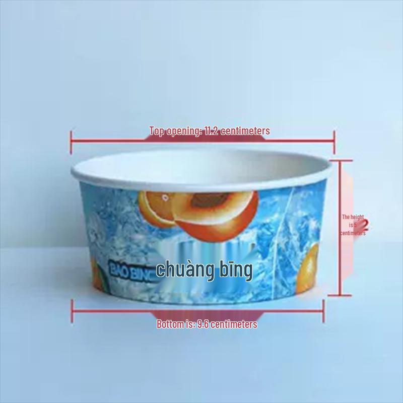 Penguin Food Grade Disposable Paper Takeout Bowls