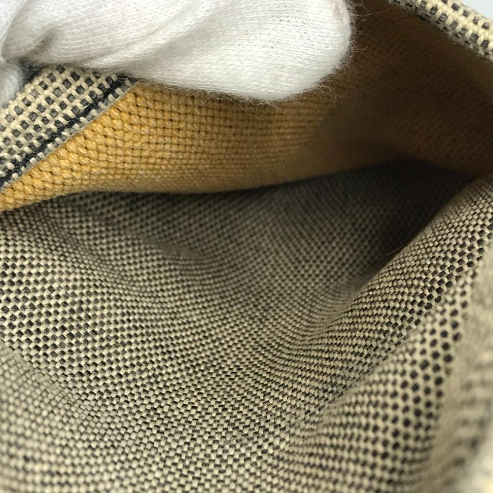 Hermes Saksaw MM Saksaw MM Bag Hand Bag Canvas Black/gray
