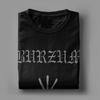 Burzum The Three Arrow Men T Shirts Novelty Tee Shirt Short Sleeve Crewneck T-Shirts Pure Cotton 6XL Clothes