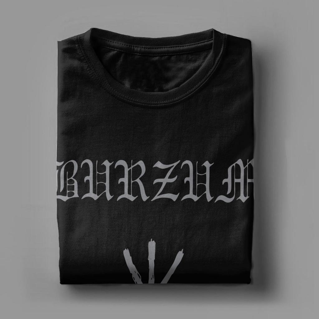 Burzum The Three Arrow Men T Shirts Novelty Tee Shirt Short Sleeve Crewneck T-Shirts Pure Cotton 6XL Clothes