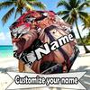 Custom Name Personalized Jujutsu Kaisen Print Umbrella, Auto Open Close, 8‑Rib Sturdy Frame, Commute Camping Hiking Use, Birthday Gift