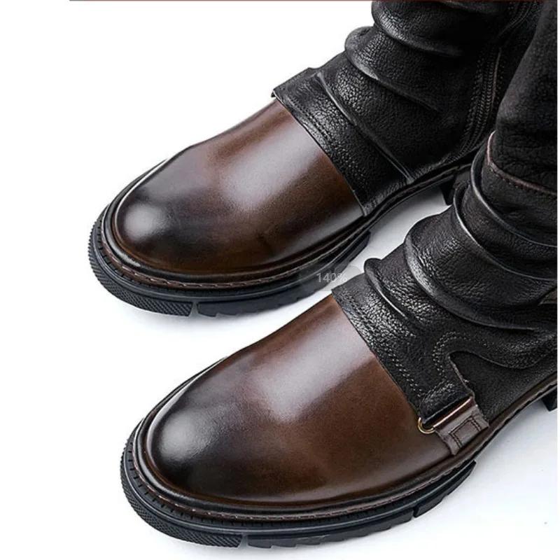 Zapatos de Moda Medieval Retro de Cuero PU para Hombre Botines hasta el Tobillo de la Edad Media Botas Victorianas Renacentistas Zapatos para Cosplay
