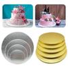 5pcs/set Round Circle Cake Base Cardboard Cake Displays Tray  Dessert Decorating Supplies