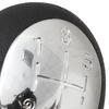 Renault Clio III 05-09 gear shift knob CHROME, CHROME SCHEMATIC