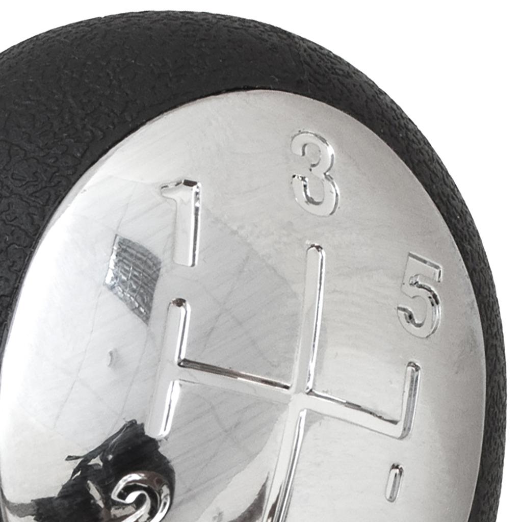 Renault Clio III 05-09 gear shift knob CHROME, CHROME SCHEMATIC