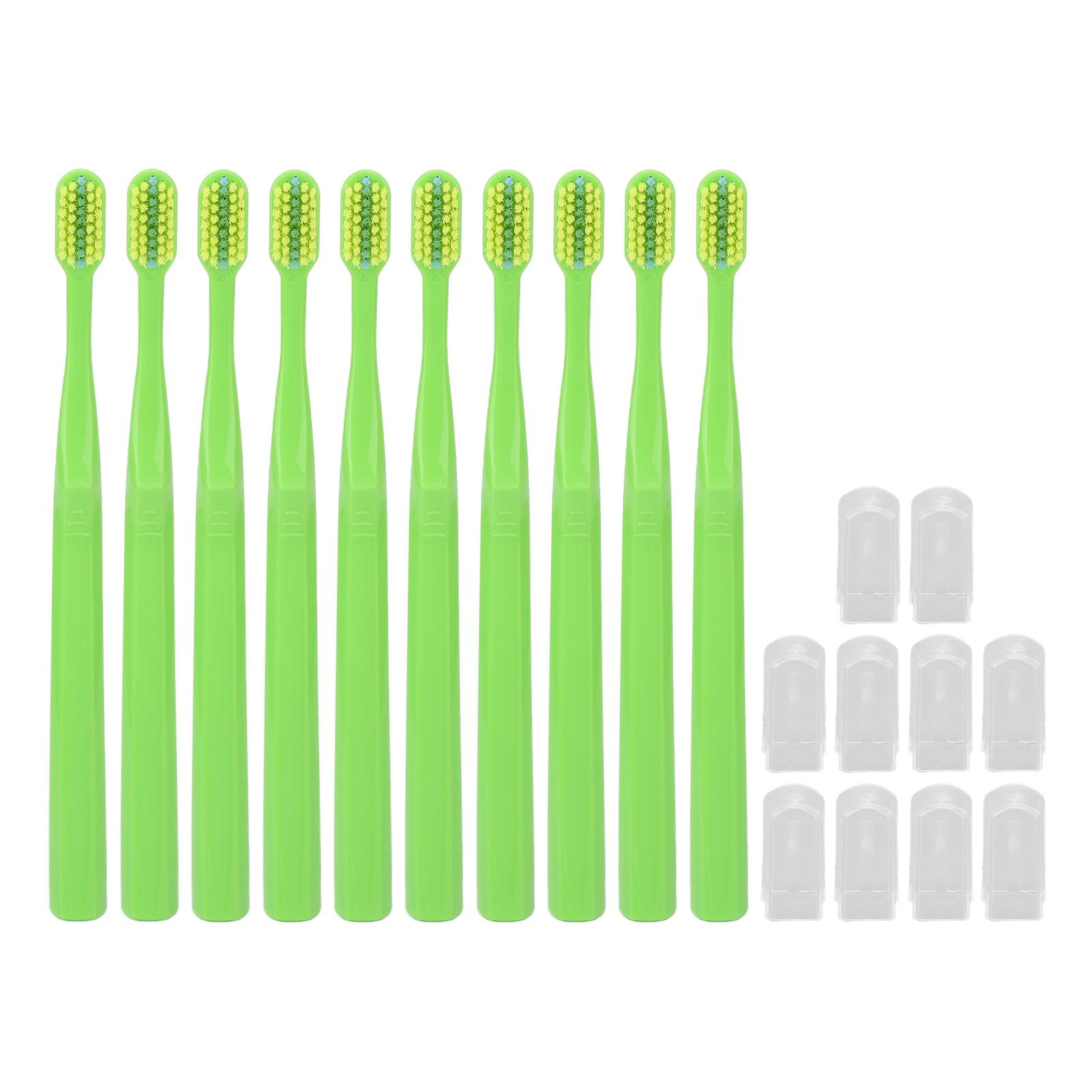 

10Pcs Orthodontic Toothbrush Cleaning Tooth Brush Cleaner Tool Set Kit for Kids Adults