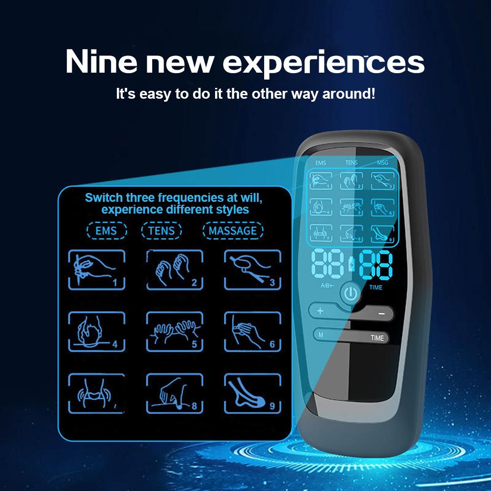 Multi functional therapy device low-frequency pulse foot massage device, pulse massager