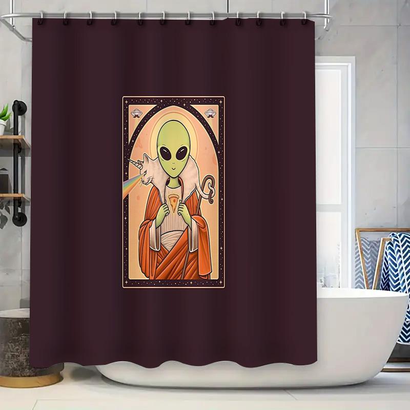 

Goddess Shower Curtain Celestial Art Divine Decor Bathroom Set Vintage Mythological Wall Tapestry Home Decor Spiritual Gift 90x180cm