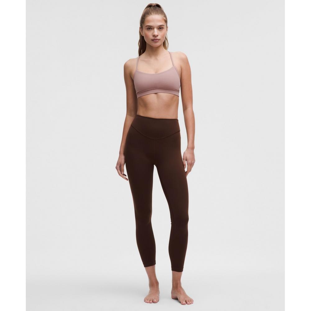 Lululemon WUnder Under Smoothcover High Rise Tight 25  Lava Cake