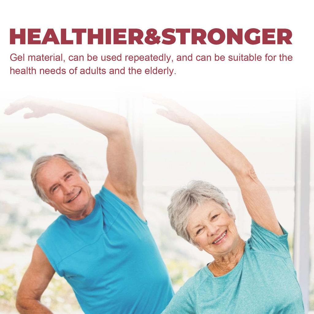 2pcs Neck Ice Pack Wrap Body Fatigue Stress Relief Gel Neck Strap Gel Neck Wrap for Travel Business Trips and Office