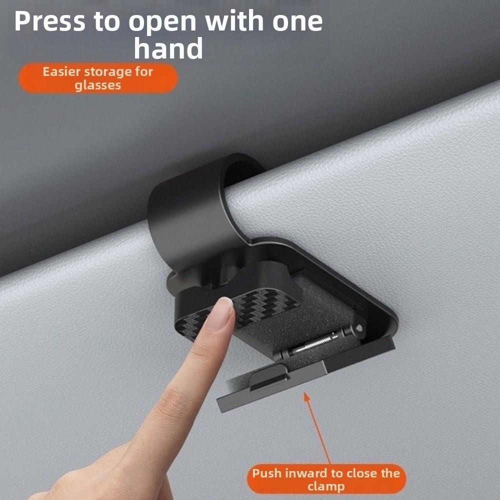 Stable Sunglasses Clip Universal Eyeglass Storage Stand  Car Interior Accessory