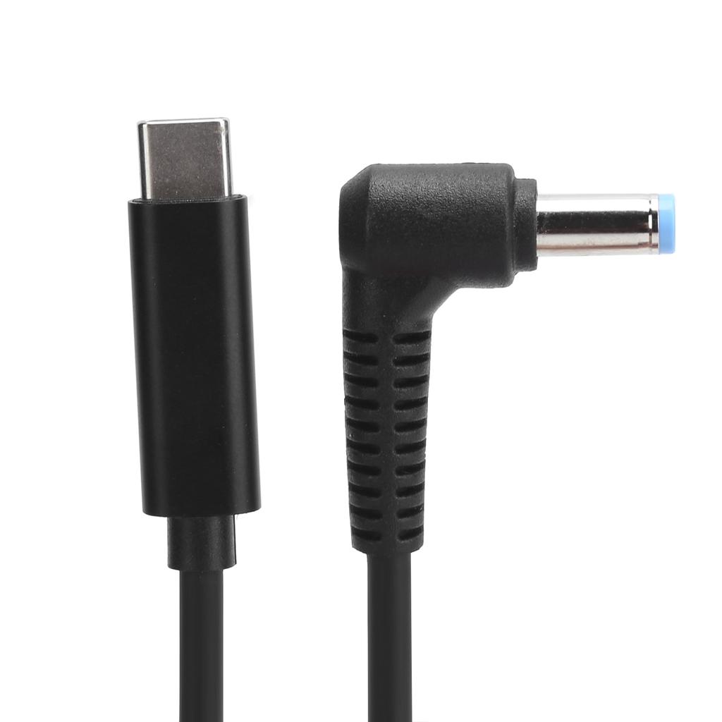 59.1in Charge Cable 3A Type C DC5.5x1.7MM Interface Fast Charging for Notebook Computer
