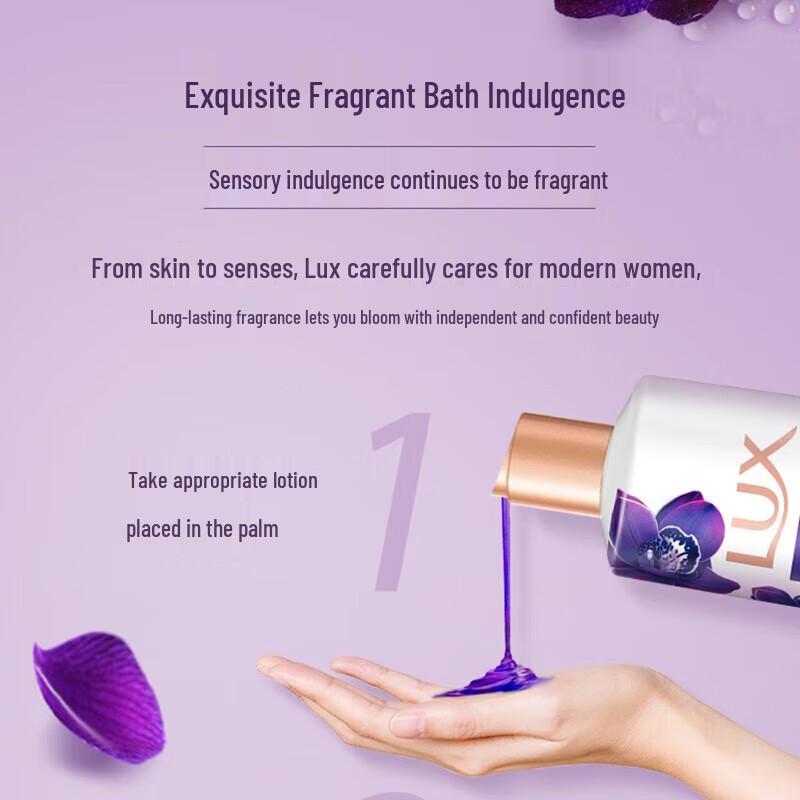 Lux Enchanting Fragrance Shower Gel
