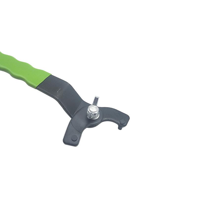 Leather Style Non-slip Angle Grinder Wrench with Adjustable Handle for Power Tool Polishing.