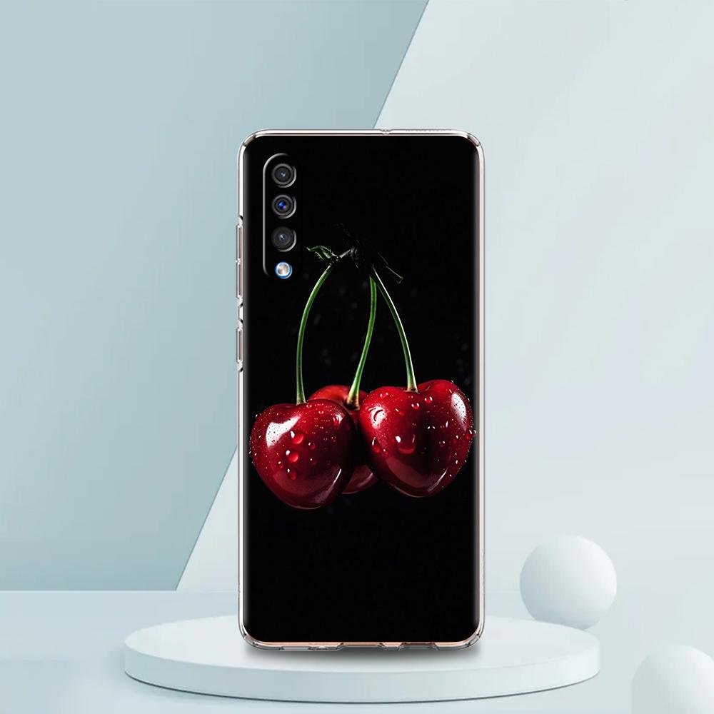 

Cherries Cherry Fruit Case For Samsung A16 A14 A12 A22 A32 5G A34 A42 A52 A54 A50 A70 A72 A30 A40 A20E A10S A02S A04S A06 Cover Samsung A06